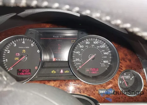 2007 Audi A8 L 4.2 from USA, damaged, VIN WAUMV44E97N015803